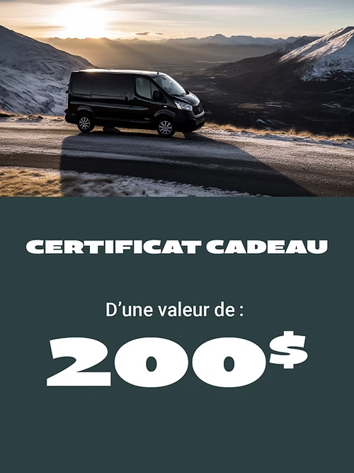 Certificat cadeau 200$